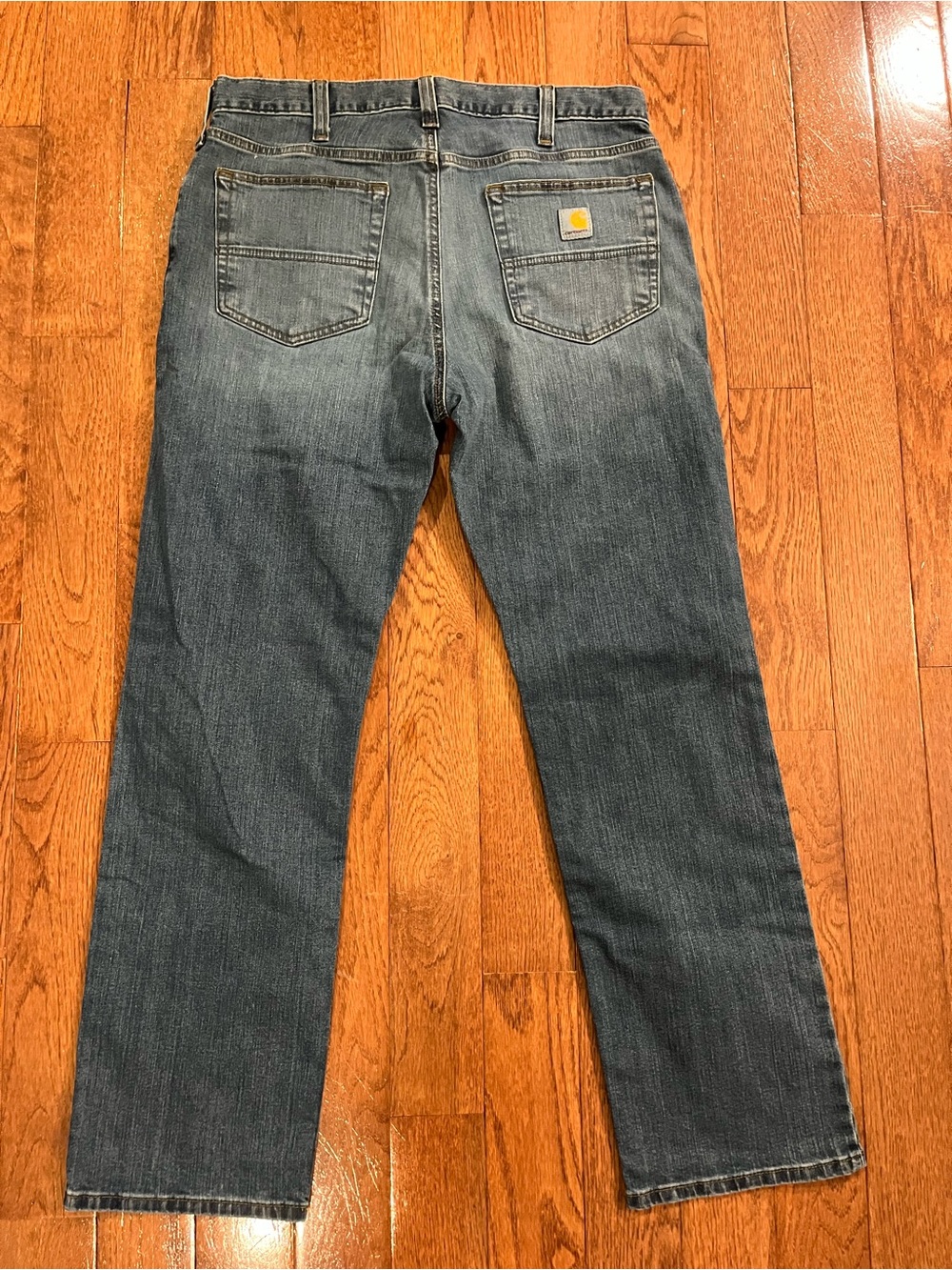 Carhartt Rugged Flex Relaxed Fit Jeans in Medium Wash 34x30 - Picture 4 of 8
